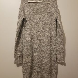 Talula grey/White Heather sweater tunic knit